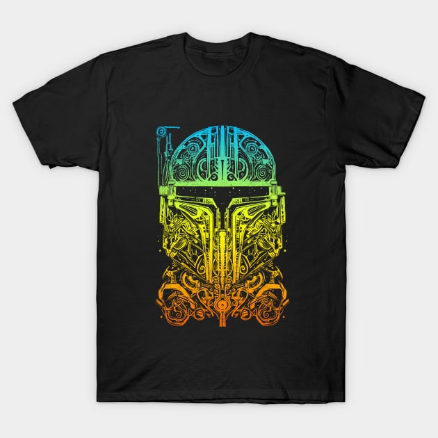 Boba Tech T-Shirt by kharmazero